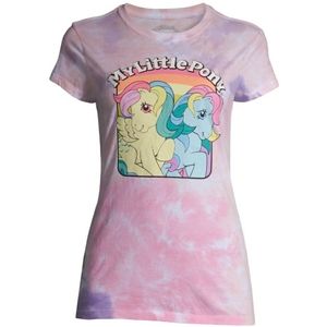 My Little Pony Juniors' Tie Dye Graphic Print T-Shirt